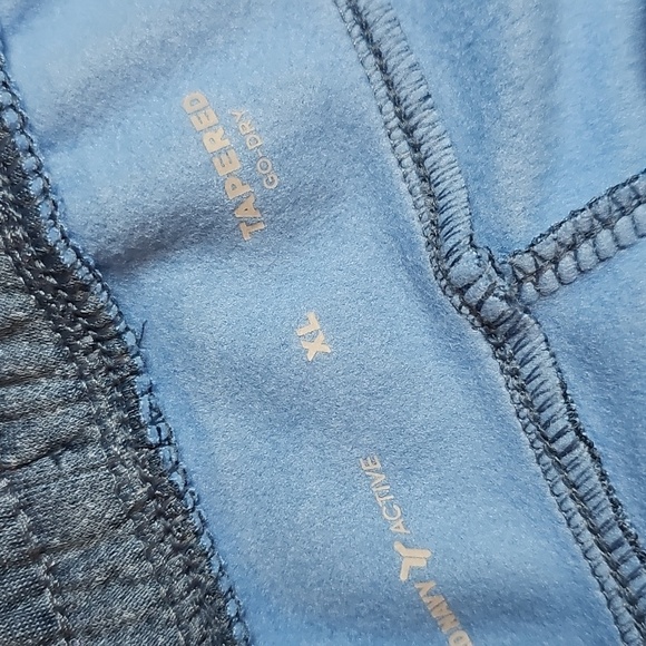 NWT Old NAVY Blue Jogger Pants Go Dry Tapered SZ XL - Picture 6 of 9